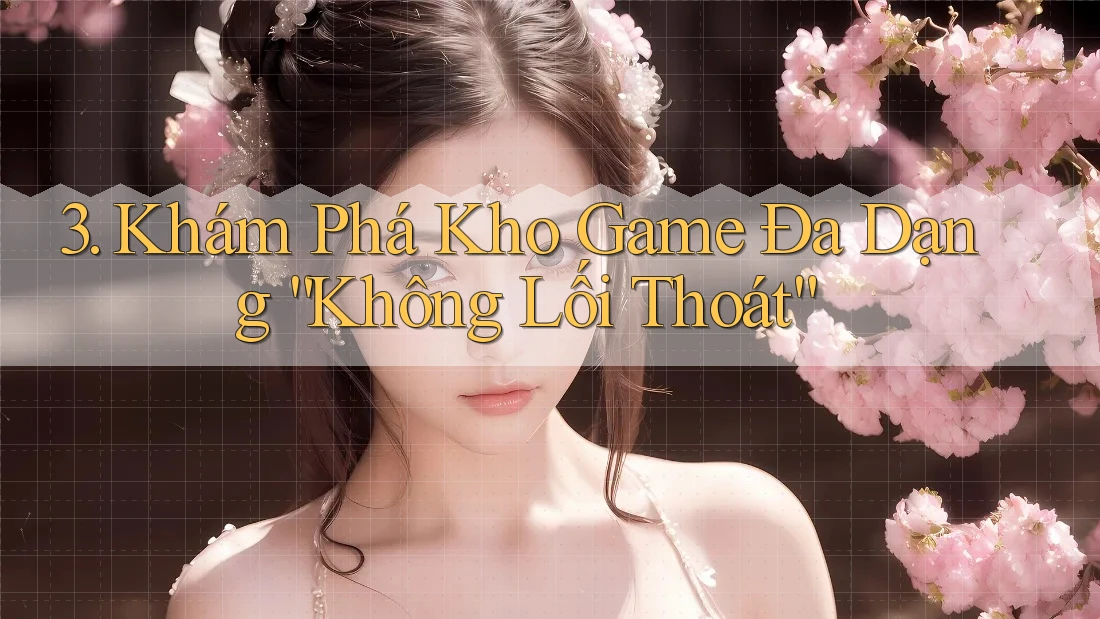 3. Khám Phá Kho Game Đa Dạng “Không Lối Thoát” 3. Khám Phá Kho Game Đa Dạng “Không Lối Thoát”