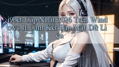 i9bet cập nhật 2026 trên Windows 11, cam kết bảo mật dữ liệu