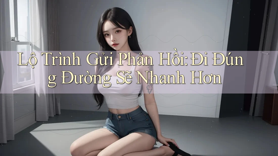 Lộ Trình Gửi Phản Hồi: Đi Đúng Đường Sẽ Nhanh Hơn Lộ Trình Gửi Phản Hồi: Đi Đúng Đường Sẽ Nhanh Hơn