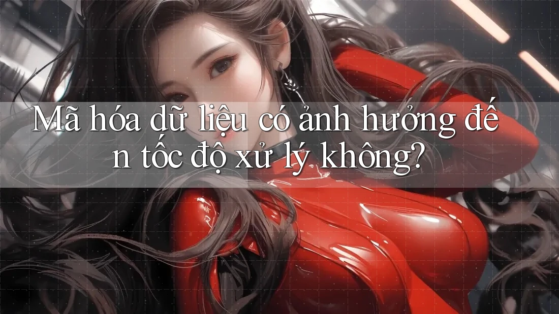 Mã hóa dữ liệu có ảnh hưởng đến tốc độ xử lý không? Mã hóa dữ liệu có ảnh hưởng đến tốc độ xử lý không?