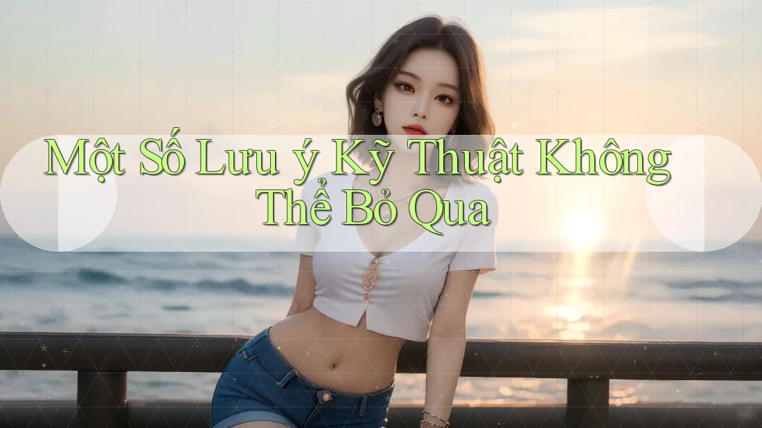 Một Số Lưu ý Kỹ Thuật Không Thể Bỏ Qua Một Số Lưu ý Kỹ Thuật Không Thể Bỏ Qua