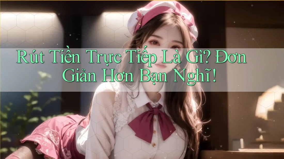 Rút Tiền Trực Tiếp Là Gì? Đơn Giản Hơn Bạn Nghĩ! Rút Tiền Trực Tiếp Là Gì? Đơn Giản Hơn Bạn Nghĩ!