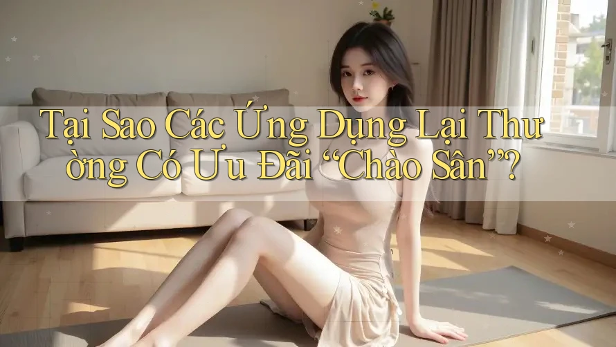 Tại Sao Các Ứng Dụng Lại Thường Có Ưu Đãi “Chào Sân”? Tại Sao Các Ứng Dụng Lại Thường Có Ưu Đãi “Chào Sân”?