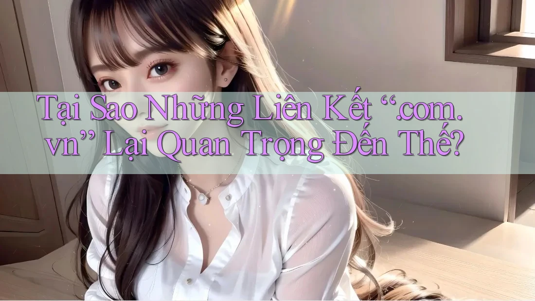 Tại Sao Những Liên Kết “. com. vn” Lại Quan Trọng Đến Thế? Tại Sao Những Liên Kết “. com. vn” Lại Quan Trọng Đến Thế?